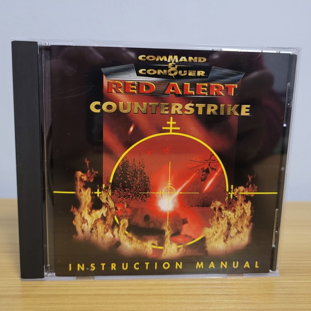 Command & Conquer - Red Alert - Counterstrike (PC-ROM Windows 95, 97)